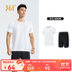 361°跑步運動(dòng)套裝男休閑健身寬松短袖短褲夏季男兩件套652414001H-1