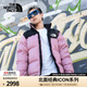 北面（The North Face）1996Nuptse高蓬鵝絨羽絨服ICON潮牌情侶款經(jīng)典美版尺碼新品|3C8D 4YI/落櫻紫 美版偏大一碼 S /170（建議110-130斤）