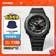 卡西歐（CASIO）G-SHOCK「霓虹未來(lái)」 運動(dòng)雙顯手表防水防震男士手表【禮物】 GA-B2100MF-1APR