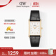 丹尼爾惠靈頓（DanielWellington）dw女表 Bound系列摩登方盤(pán)女士腕表送女友生日禮物DW00100740