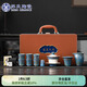 蘇氏陶瓷（SUSHI CERAMICS）國禮藍(lán)黛鎏銀三才蓋碗大套組功夫茶具非遺大師鄭文強(qiáng)作品國家補(bǔ)貼
