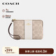 蔻馳（COACH）【品牌直供】女士小號(hào)手拿包手腕包沙黃色 CW854