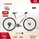崔克（TREK）FX 3 碳纖維前叉液壓碟剎休閑通勤健身多功能自行車(chē)平把公路車(chē) 月光銀色  直郵到家 M（建議身高165-175CM） 10速