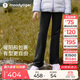 moodytiger女童微喇褲柔軟高彈春秋款兒童運動(dòng)褲透氣親膚休閑長(cháng)褲| 小云朵