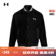 安德瑪（UNDERARMOUR）UA Sherpa男女情侶仿羊羔毛運動(dòng)休閑夾克外套1389370 黑色001 XL