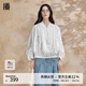 播設(shè)計(jì)感短外套女商場(chǎng)同款2024夏新款小個(gè)子夾克上衣BDR2WD1564 W40本白 M