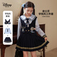 迪士尼（Disney）瘋狂動(dòng)物城女童套裝2026春新款兔子警官學(xué)院風(fēng)襯衫馬甲裙子三件套 藏青色 均碼 120cm