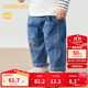 巴拉巴拉寶寶褲子男童休閑褲牛仔褲秋裝時尚200324108105