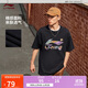 李寧短袖T恤文化衫男子LOGO字母印花圓領(lǐng)運動(dòng)服AHSU745