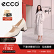 愛(ài)步（ECCO）瑪麗珍鞋女鞋 2025年夏季倪妮同款高跟鞋淺口單鞋 型塑290963 石灰色29096301378 37
