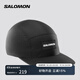 薩洛蒙（Salomon）男女款 戶(hù)外運動(dòng)休閑日常遮陽(yáng)帽子 BONATTI WP FIVE P CAP 深黑色 C20209 均碼