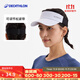 迪卡儂（DECATHLON）空頂帽男女夏天遮陽(yáng)帽太陽(yáng)帽鴨舌帽戶(hù)外運動(dòng)帽跑步帽子RUNC 新款淺藍-可調節松緊帶款 新空頂帽松緊帶（建議頭圍50-62厘米）