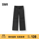 森馬（Semir）森柔牛仔|商場(chǎng)同款牛仔褲男直筒褲輕薄款2025夏長(cháng)褲103325124105A