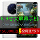 WUHADP新款8.9寸大屏幕智能手機256GB大容量大電池長續(xù)航全網(wǎng)通紅外遙控 銀白色 8GB+ 4GB+128GB