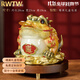 RWTW全銅三足金蟾擺件工藝品辦公室聚財裝飾店鋪公司開(kāi)業(yè)送開(kāi)業(yè)禮物 YQ全銅金蟾