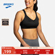 布魯克斯（BROOKS）跑步運動(dòng)內衣女中強度胸罩透氣可拆 文胸 黑色 85D