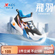 特步（XTEP）兒童童鞋男童幼小童網(wǎng)面輕便防滑籃球鞋 黑/大西洋藍(lán) 30碼