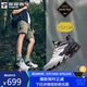 探路者徒步鞋戶(hù)外登山鞋防水防滑GORE-TEX運動(dòng)跑步鞋 高級灰灰色男 42