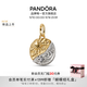 潘多拉（PANDORA）[陳麗君同款]守護系列花海勛章吊飾古幣個(gè)性炫酷中性美好寓意DIY 日月勛章吊飾 均碼