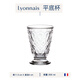LA ROCHERE法國制造里昂Lyonnais玻璃杯高腳酒杯咖啡杯復古鉆石紋水壺 里昂透明平底杯