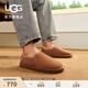 UGG秋季男士休閑舒適平底輕便時(shí)尚可折疊鞋跟便鞋懶人鞋 3010 CHE | 栗色 42