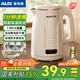 奧克斯（AUX）電熱水壺家用大容量燒水壺暖水壺開(kāi)水壺恒溫壺電水瓶304不銹鋼0膠水電水壺雙層防燙保溫壺 1.8L 基礎款 304 不銹鋼米白色 有家的地方就有奧克斯