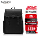 新秀麗（Samsonite）雙肩包電腦包15.6英寸男女牛皮革背包大容量出差旅行包NV0*003