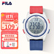 斐樂(lè )（FILA）開(kāi)學(xué)季禮物運動(dòng)手表女小學(xué)生初中生防水夜光鬧鐘電子表 6658-001