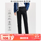 佐丹奴褲子男裝新款后袋紐扣梭織休閑褲彈力薄款卡其褲男13114326