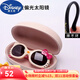 迪士尼（Disney）時(shí)尚兒童太陽(yáng)鏡防1紫外線(xiàn)寶寶墨鏡卡通可愛(ài)公主偏光太陽(yáng)眼鏡女童 3573:米色+盒 3-12歲左右