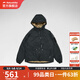 挪客Naturehike連帽插袋羽絨服冬季戶(hù)外男女防寒保暖白鵝絨外套 石耀黑 M