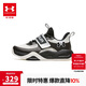 安德瑪（Under Armour）童鞋兒童籃球鞋中性大童秋季網(wǎng)面透氣防滑魔術(shù)貼運(yùn)動(dòng)鞋2531501