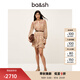 ba&sh【楊采鈺同款】bash2025早春法式優(yōu)雅印花度假連衣裙1E25LOLY ROSE M 1