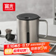 富光馬克保溫杯316不銹鋼帶蓋辦公學(xué)生咖啡茶杯水杯子男女士400ml