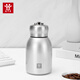 迷你可愛(ài)小胖丁保溫杯304不銹鋼水杯男女生戶(hù)外便攜帶提環(huán)口袋杯 胖丁保溫杯-銀300ml