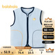 巴拉巴拉童裝寶寶保暖背心冬季加厚搖粒絨兒童馬甲男女童加絨208424171204