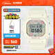 卡西歐（CASIO）BABY-G BGD-565復古碎花運動(dòng)時(shí)尚女士手表防水防震石英手表 禮物 BGD-565RP-7PR