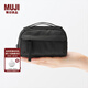 無印良品（MUJI） 迷你 波士頓包 包包男包女包 便攜 EGB03A5A 黑色