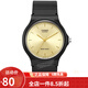 卡西歐（CASIO） 卡西歐（Casio)手表 MQ-24系列 時(shí)尚小盤(pán)魅力中性學(xué)生男表 金盤(pán)黑帶 MQ-24-9E