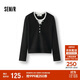 森馬（Semir）陳都靈|針織衫女冬含5.9%羊絨發(fā)熱抗靜電修身打底衫109725107001