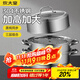 炊大皇304不銹鋼三層蒸鍋家用復合底湯鍋蒸饅頭包子可視可立高拱蓋26cm