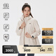 KOLON SPORT/可隆軟殼內膽三合一夾克 女子戶(hù)外戈爾防水防風(fēng)沖鋒衣2級 LKGJ4WN170-CR 米白 L 170/92A