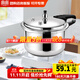 雙喜高壓鍋壓力鍋家用燃氣灶電磁爐通用加厚防爆大小號煲湯高壓力鍋具 明火燃氣專(zhuān)用/1-2人/ 18cm 3.2L