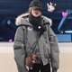 妙奕嘉棉服女士派克服2025新款冬季外套棉衣學(xué)生棉襖短款襖子小個(gè)子洋氣 美式灰色毛領(lǐng)連帽派克棉服 均碼 【建議130斤內】