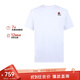 高田賢三（KENZO）男士白色棉質(zhì)小花朵繡標短袖T恤 FC6 5TS412 4SG 01 L禮物送男生