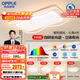 歐普（OPPLE）護眼全光譜吸頂燈客廳燈LED智能高亮線(xiàn)條燈簡(jiǎn)約奶油風(fēng)包安裝套餐1