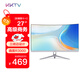 KKTV 27英寸顯示器  高清曲面 電競大屏游戲 電腦液晶顯示屏 三微邊設(shè)計輕薄 白色機身 K27QB