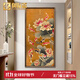 禮御友嘉豎版新中式銅雕畫(huà)錦鯉荷花銅版畫(huà)國(guó)風(fēng)裝飾畫(huà)書(shū)房客廳壁畫(huà)玄關(guān)掛畫(huà) 荷花錦鯉(60*120cm)