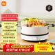 米家 小米電磁爐套裝（電磁爐N1+知吾煮湯鍋）爆炒大功率 旋鈕操作 6擋火力
