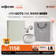 韶音（SHOKZ）【定制禮盒】OpenDots ONE動(dòng)鈦圈開(kāi)放式藍(lán)牙耳機(jī)耳夾式耳機(jī)藍(lán)牙跑步運(yùn)動(dòng)無(wú)線E310 星際白
